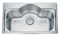 Санитарен фаянс Кухненски мивки Inter Ceramic Единична мивка алпака ICK 8050P